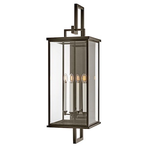 Weymouth - 20W 4 LED Outdoor Extra Large Wall Mount Lantern-45.5 Inch Tall and 14 Inch Wide - 1363894