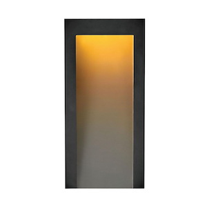 Taper - 8W LED Medium Outdoor Wall Lantern in Modern Style - 7 Inches Wide by 15 Inches High - 875713