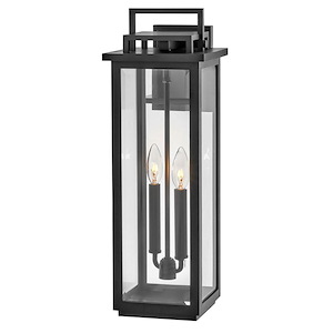 Winthorpe - 10W 2 LED Outdoor Large Wall Mount Lantern In Traditional Style-22 Inches Tall and 7.25 Inches Wide - 1292748