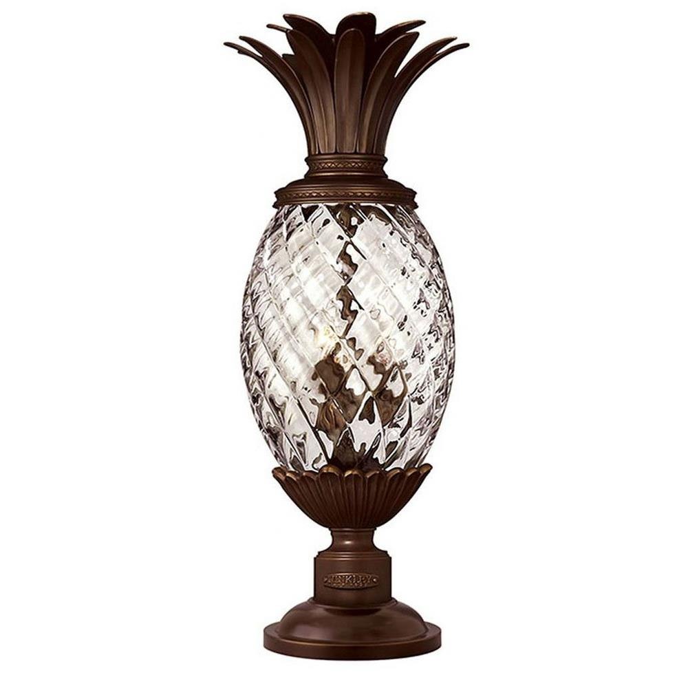 Plantation - Cast Outdoor Lantern Fixture in Traditional-Glam Style - 10.25 Inches Wide by 25.25 Inches High