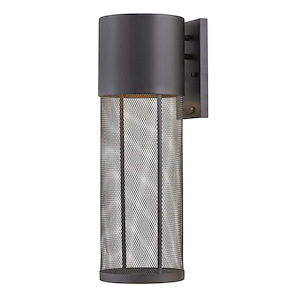 Aria - 1 Light Large Outdoor Wall Lantern in Modern and Industrial Style - 7.25 Inches Wide by 21.75 Inches High - 759031