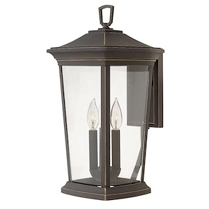 Bromleys - 3 Light Large Outdoor Wall Lantern in Traditional Style - 10 Inches Wide by 19.25 Inches High - 759076