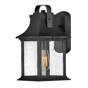 Grant - 1 Light Small Outdoor Wall Lantern in Traditional Style - 7.25 Inches Wide by 13.75 Inches High - 875689
