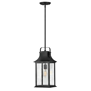 Grant - 1 Light Medium Outdoor Hanging Lantern in Traditional Style - 8.5 Inches Wide by 19.75 Inches High - 875687