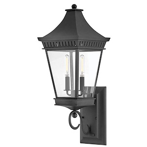 Chapel Hill - 5W 2 LED Outdoor Wall Lantern-27.25 Inch Tall and 10 Inch Wide - 1378238
