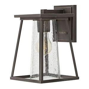 Burke - One Light Outdoor Small Wall Mount in Transitional and Craftsman Style - 7.25 Inches Wide by 10.75 Inches High - 600018