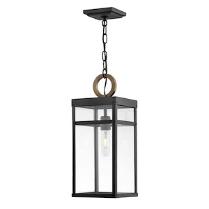 Porter - 1 Light Medium Outdoor Hanging Lantern in Transitional Style - 7.5 Inches Wide by 19 Inches High - 759163