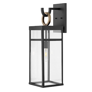 Porter - 1 Light Large Outdoor Wall Lantern in Transitional Style - 7.5 Inches Wide by 25 Inches High - 759165