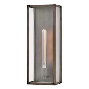 Max - 10W 1 LED Outdoor Wall Lantern-20 Inch Tall and 7.5 Inch Wide - 1378239