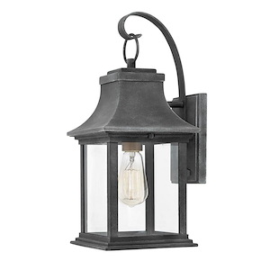 Adair - 1 Light Medium Outdoor Wall Mount in Traditional Style - 16.5 Inches High and 7.5 Inches Wide - 1333567