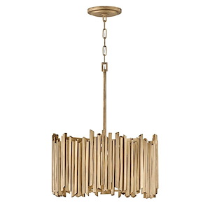Roca - 3 Light Medium Convertible Pendant In Transitional and Modern Style-26 Inches Tall and 20 Inches Wide - 1212523