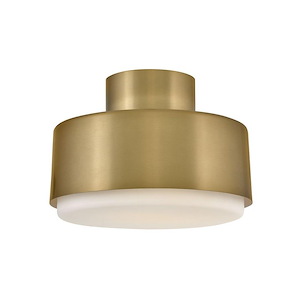 Cedric - 20W 2 LED Small Semi-Flush Mount-9.25 Inch Tall and 13 Inch Wide - 1363908