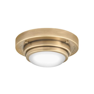 Porte - 16W LED Small Flush Mount In Traditional and Industrial Style-2.25 Inches Tall and 7 Inches Wide - 1094207