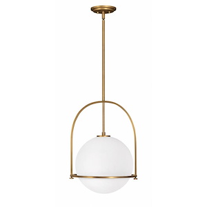 Somerset - 1 Light Large Pendant in Transitional Style - 15.5 Inches Wide by 23 Inches High - 925788