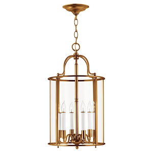 Gentry - 6 Light Large Foyer in Traditional Style - 14 Inches Wide by 25 Inches High - 759321