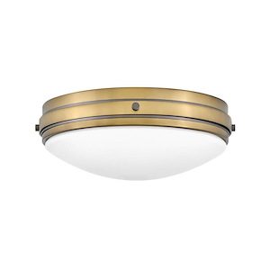 Oliver - 3 Light Flush Mount In Traditional and Transitional Style-5.5 Inches Tall and 15.75 Inches Wide - 1145232