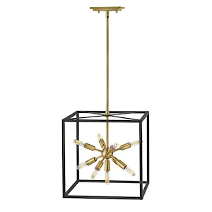 Aros - 9 Light Small Pendant In Transitional and Modern and Mid-Century Modern Style-16 Inches Tall and 15 Inches Wide - 1094227