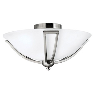 Bolla - 2 Light Small Flush Mount in Transitional Style - 16.75 Inches Wide by 8 Inches High - 758770