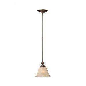 Bolla - 1 Light Small Pendant in Transitional Style - 7.75 Inches Wide by 7.25 Inches High - 758793