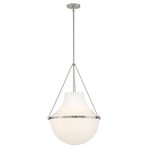 Collins - 12W 1 LED Large Pendant-27.75 Inch Tall and 20 Inch Wide - 1375170