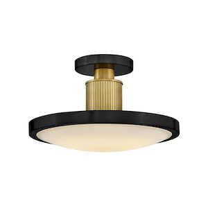 Kieran - 32W LED Medium Semi-Flush Mount-8.75 Inch Tall and 14.25 Inch Wide - 1363923