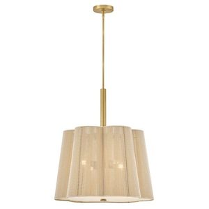 Sasha - 12W 4 LED Chandelier-28 Inch Tall and 24 Inch Wide - 1396915