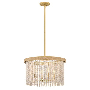 Indra - 5W 4 LED Semi-Flush Mount-12 Inch Tall and 20.25 Inch Wide - 1396920