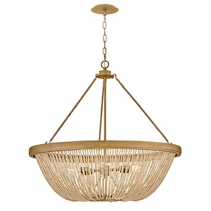Tula - 5W 6 LED Chandelier-28 Inch Tall and 32 Inch Wide - 1396923