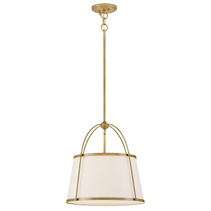 Clarke - 12W 1 LED Large Pendant-16.25 Inches Tall and 16.25 Inches Wide - 1338742
