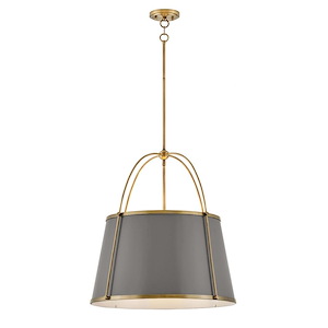 Clarke - 4 Light Large Pendant in Traditional-Transitional Style - 24.5 Inches Wide by 25.25 Inches High - 925694