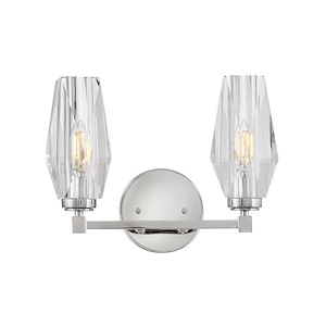 Ana - 10W 2 LED Small Bath Vanity-10.25 Inch Tall and 13.75 Inch Wide - 1363953