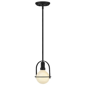 Somerset - 12W 1 LED Extra Small Convertible Semi-Flush Mount-9 Inch Tall and 6.25 Inch Wide - 1363956