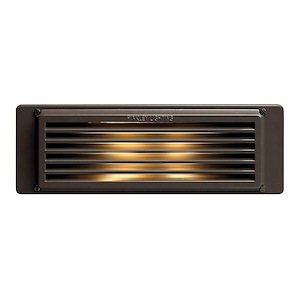 Line Voltage - One Light Brick Lamp - 10 Inches Wide by 3.5 Inches High - 1333860