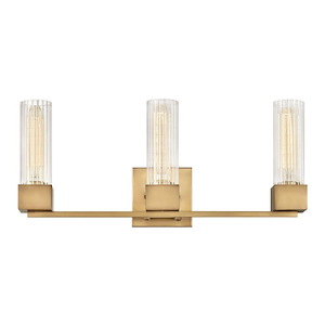 Xander - Three Light Bath Vanity in Mid-Century Modern Style - 23 Inches Wide by 10 Inches High - 820253