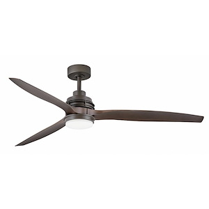Artiste - 60 Inch 3 Blade Ceiling Fan with Light Kit - 979978
