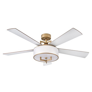 Hampton - 56 Inch 5 Blade Ceiling Fan with Light Kit - 1035728