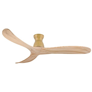 Swell Flush - 3 Blade Ceiling Fan-11 Inch Tall and 60 Inch Wide - 1375193