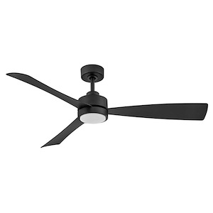 Iver - 3 Blade Ceiling Fan with Light Kit In Modern Style-14 Inches Tall and 56 Inches Wide - 1295921