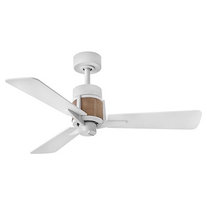 Atticus - 3 Blade Ceiling Fan with Light Kit In Modern Style-16 Inches Tall and 42 Inches Wide - 1320541