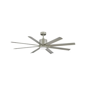 Vantage - 8 Blade Ceiling Fan with Light Kit-16.75 Inch Tall and 66 Inch Wide - 1363973