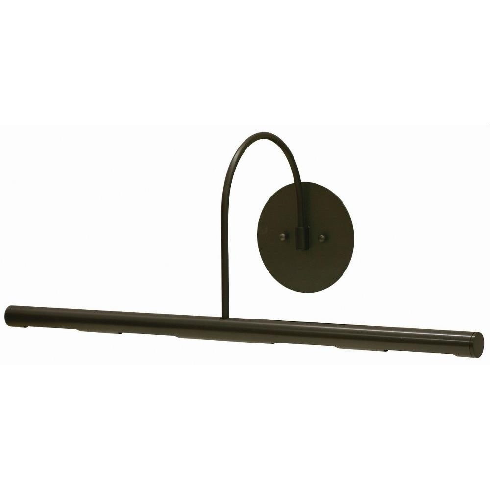 House of Troy DXL14 Slim-line Light Direct Wire Picture Light-8  Inches Tall and 14 Inches Wide