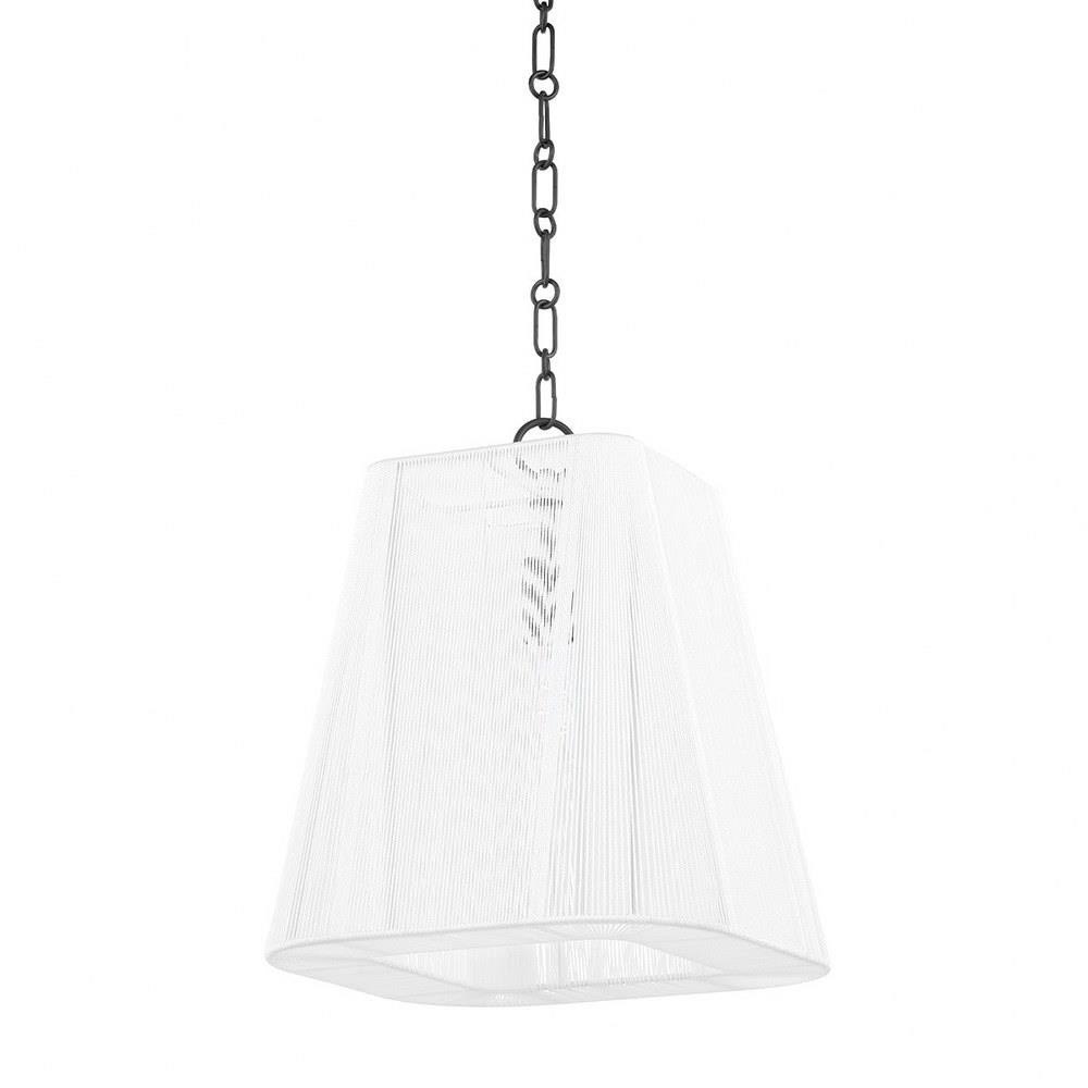 Verona Beach 1 Light Pendant in Transitional Essentials Everyday Modern Style 15.75 Inches Tall and 13.75 Inches Wide