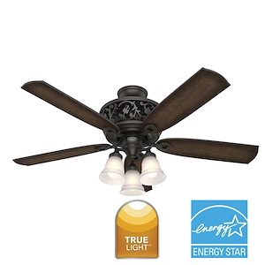 mee☆*° 60-Inch Brushed Nickel LED Ceiling Fan by Hunter Fan Company