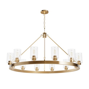 Hartland - 12 Light Chandelier-25.5 Inches Tall and 44 Inches Wide - 1286765
