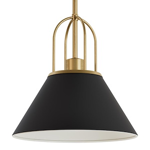Carrington Isle - 1 Light Pendant-69.25 Inches Tall and 12 Inches Wide - 1315499