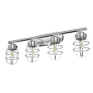 Starklake - 4-Light Bath Vanity In Rustic Style-7 Inches Tall and 11.5 Inches Wide - 1105564