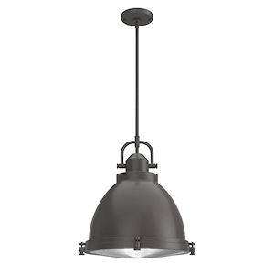 Bridgemoor 3-Light Pendant in Industrial Style-17 Inches Wide by 27 Inches High