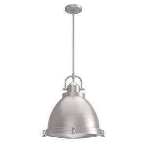 Bridgemoor 3-Light Pendant in Industrial Style-17 Inches Wide by 27 Inches High - 1058598