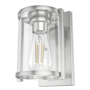 Astwood 1-Light Wall Sconce in Caged Style-7.5 Inches Wide by 10.25 Inches High - 1052486