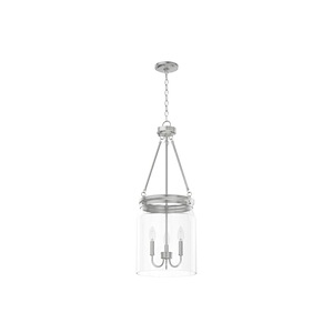Devon Park 3-Light Pendant In Farmhouse Style-32 Inches Tall and 12 Inches Wide - 1086985